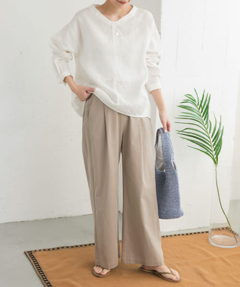URBAN RESEARCH DOORS「DOORS 『再入荷予定』レーヨンコットンイージーパンツ」|その他|
