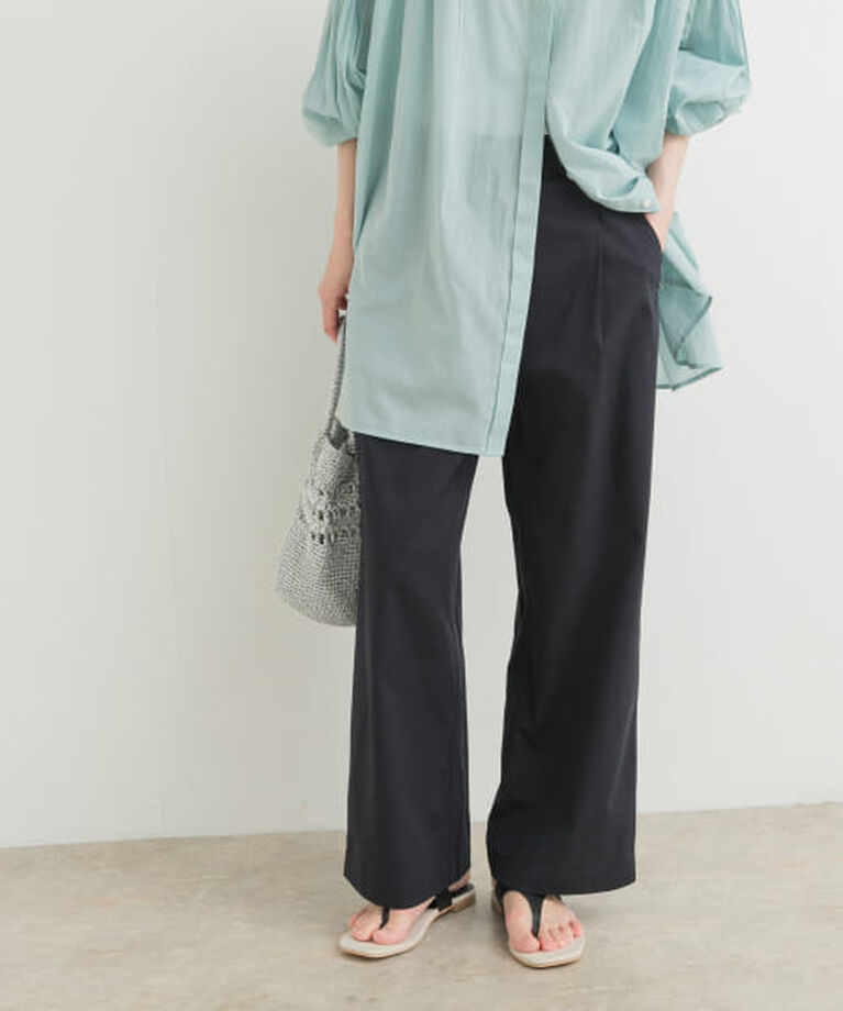 URBAN RESEARCH DOORS「DOORS 『再入荷予定』レーヨンコットンイージーパンツ」|その他|NAVY