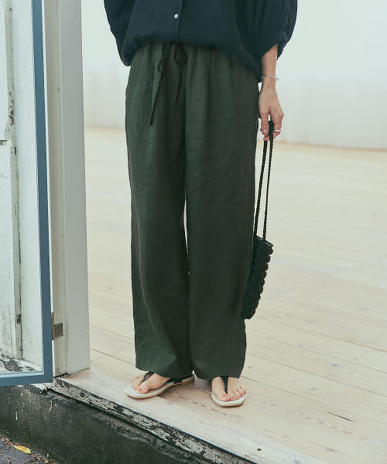 URBAN RESEARCH DOORS「DOORS リネンイージーパンツ」|その他|