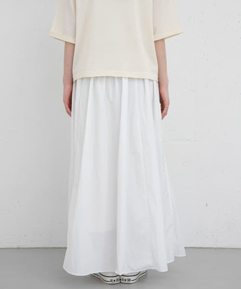 URBAN RESEARCH DOORS「DOORS FORK&SPOON　ナイロンギャザースカート」|スカート|