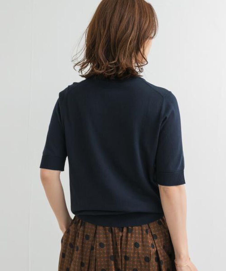 URBAN RESEARCH DOORS「DOORS 『UR TECH ひやサラクール』コットンハーフスリーブKNIT」|ニット・セーター|