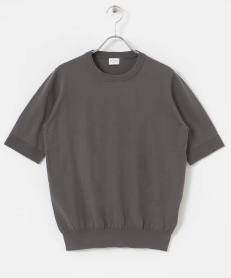 URBAN RESEARCH DOORS「DOORS 『UR TECH ひやサラクール』コットンハーフスリーブKNIT」|ニット・セーター|