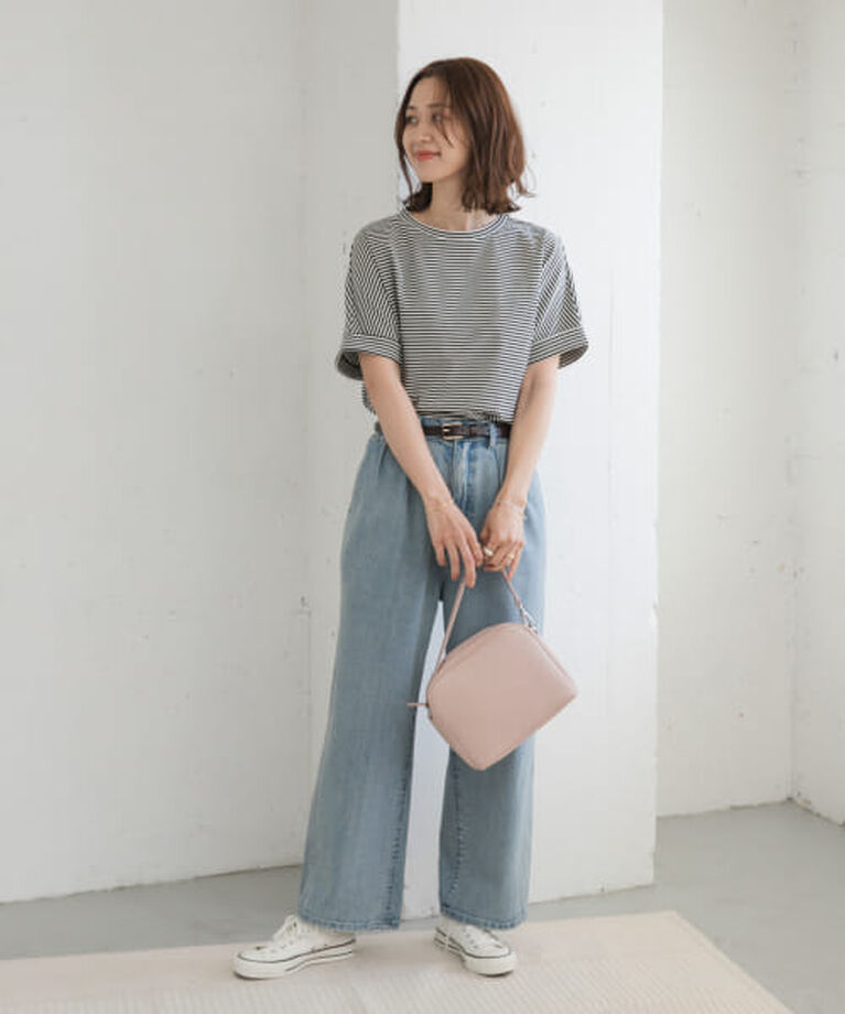 URBAN RESEARCH DOORS「DOORS 『UR TECH』コットンロールスリーブプルオーバー」|Tシャツ・カットソー|