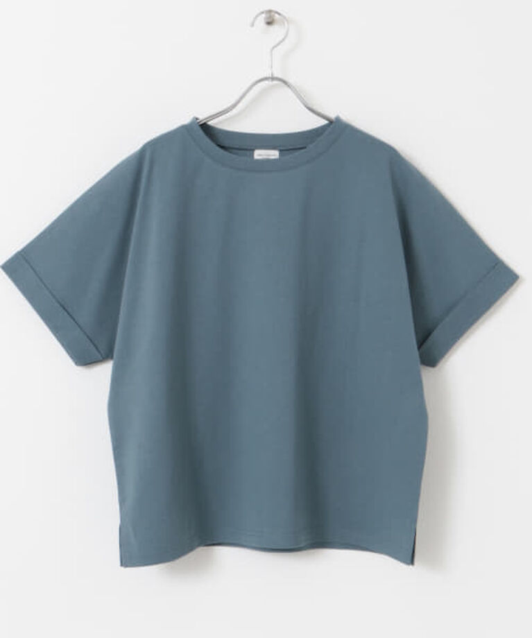URBAN RESEARCH DOORS「DOORS 『UR TECH』コットンロールスリーブプルオーバー」|Tシャツ・カットソー|