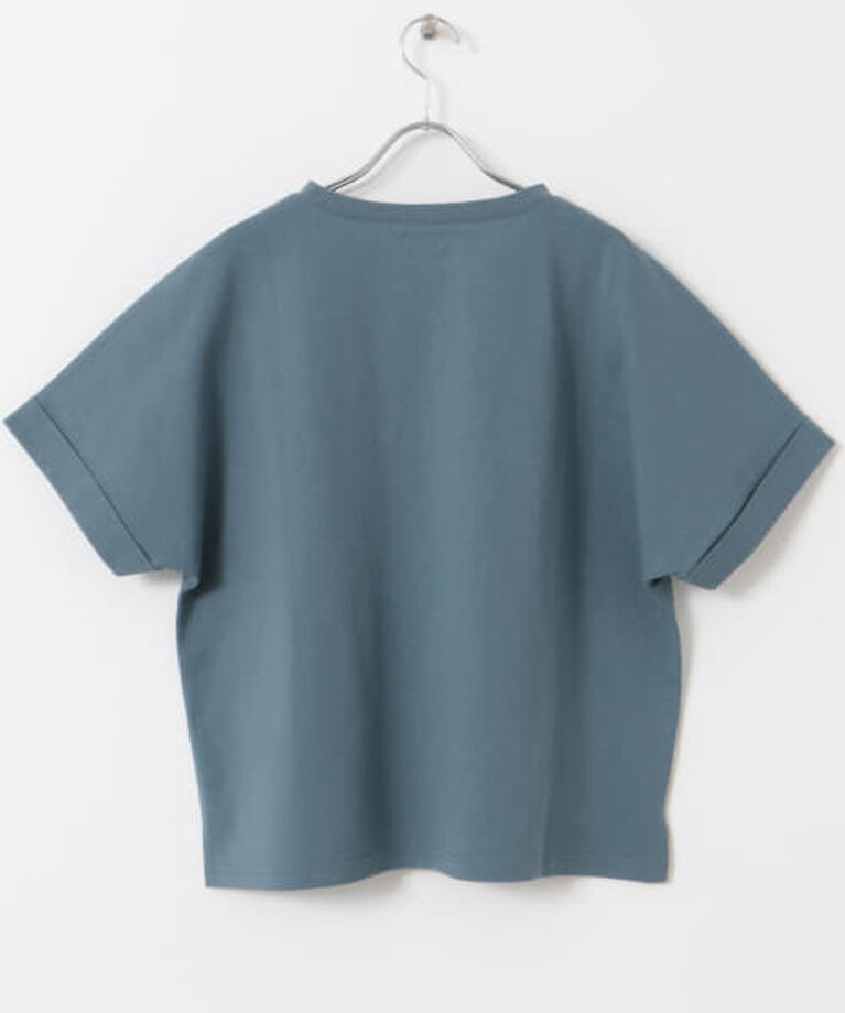 URBAN RESEARCH DOORS「DOORS 『UR TECH』コットンロールスリーブプルオーバー」|Tシャツ・カットソー|