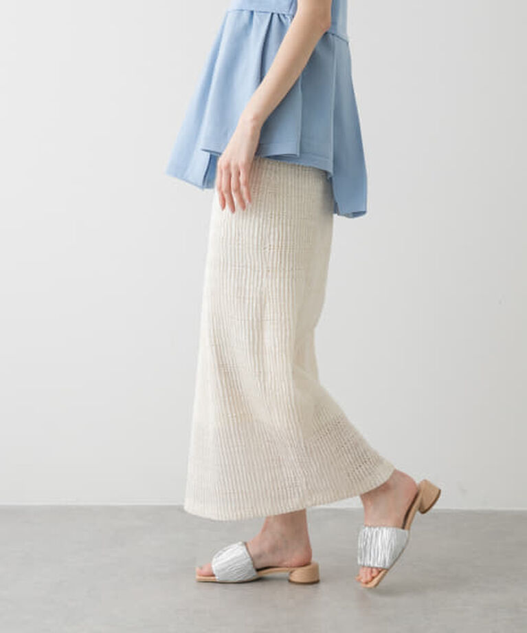 SENSE OF PLACE by URBAN RESEARCH「SENSE OF PLACE レースプリーツスカート」|スカート|