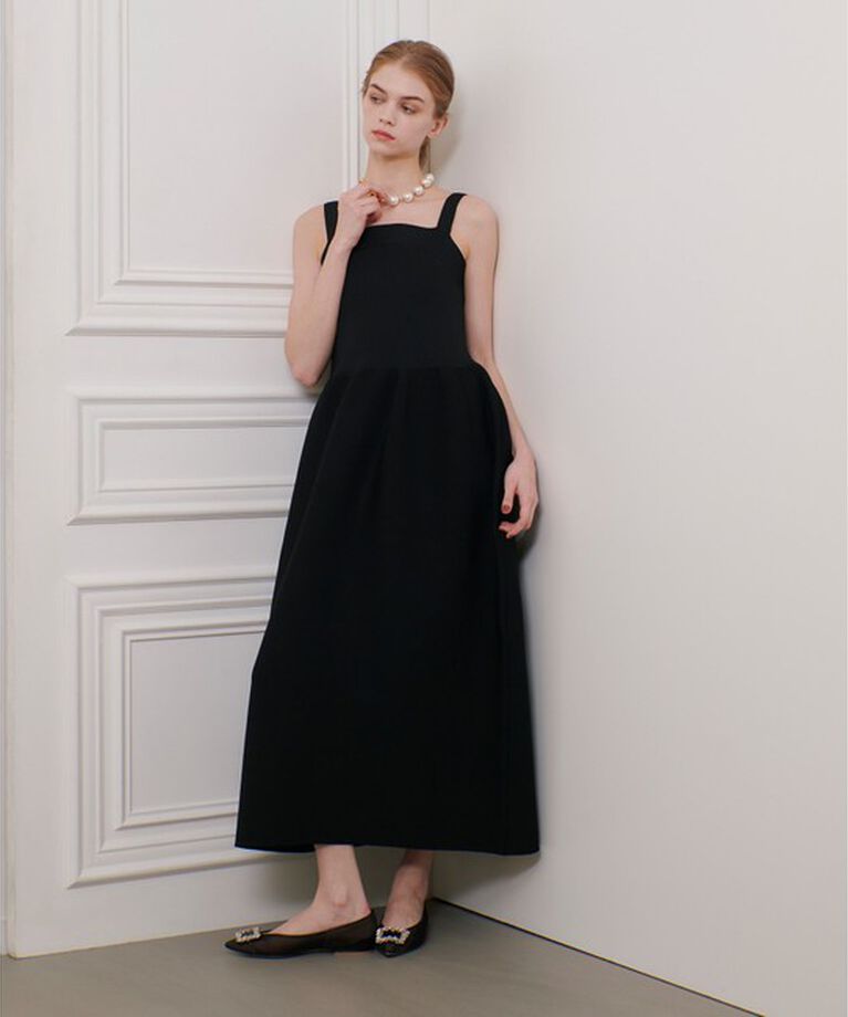 LOULOU WILLOUGHBY「【LOULOU WILLOUGHBY】ニットコクーンキャミワンピース」|ワンピース|