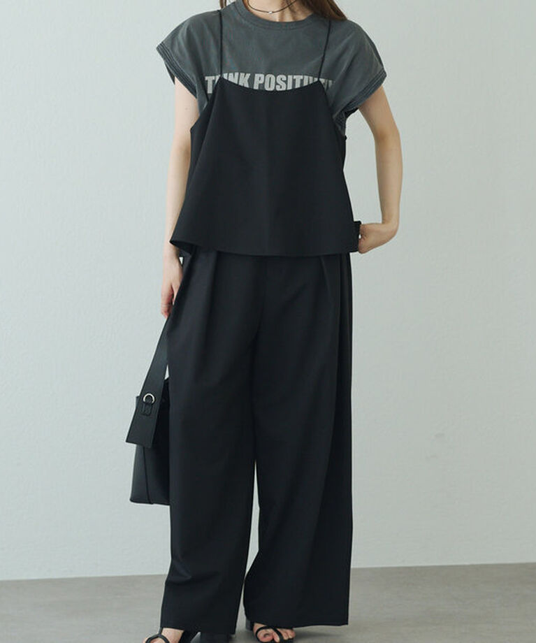  「【SET ITEM】TRビスチェ+パンツセット」|その他|ブラック