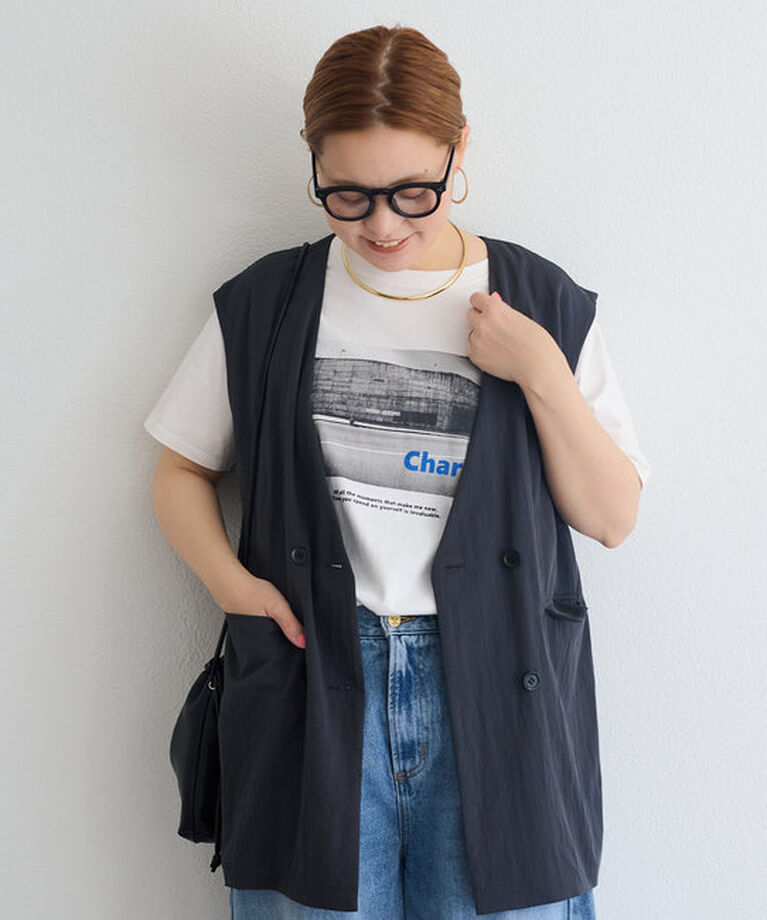  「【＠remi_usus企画】CharmフォトプリントTシャツ」|プルオーバー|