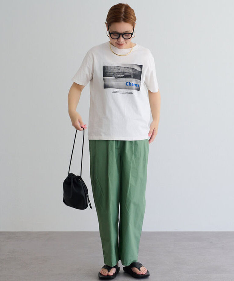  「【＠remi_usus企画】CharmフォトプリントTシャツ」|プルオーバー|
