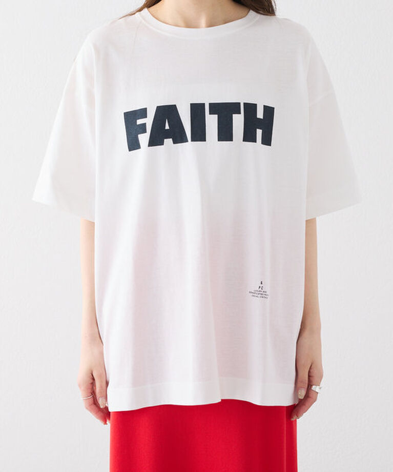  「【汗シミ防止素材】シンプルロゴTシャツ」|プルオーバー|