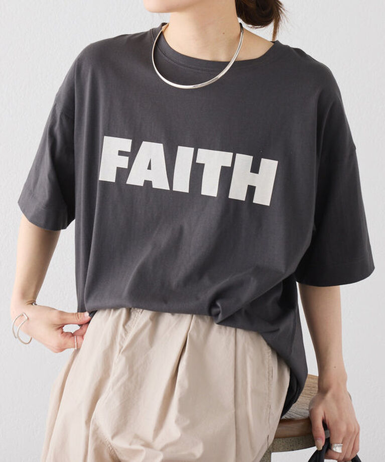  「【汗シミ防止素材】シンプルロゴTシャツ」|プルオーバー|スミクロ