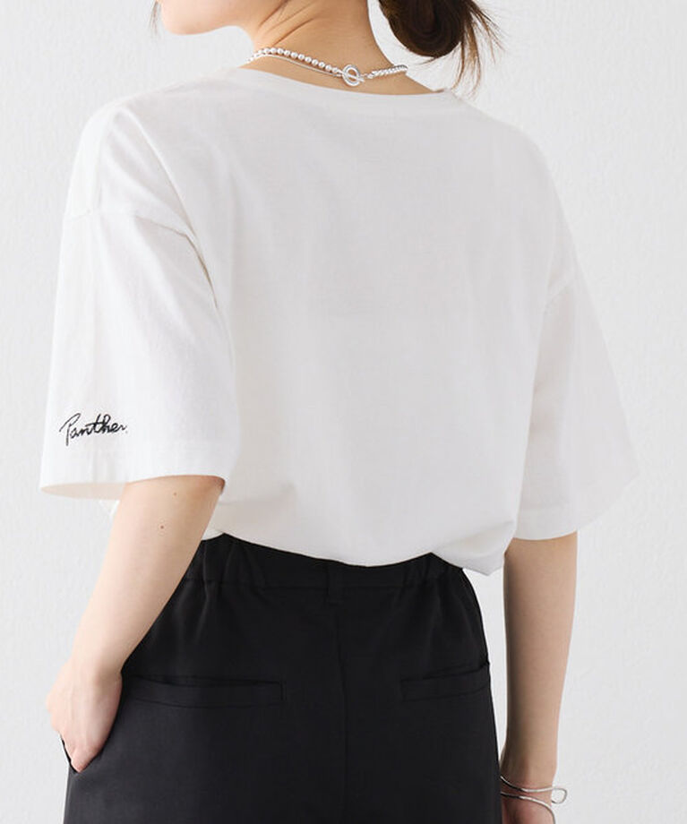  「アニマルプリントパンサーTシャツ」|プルオーバー|