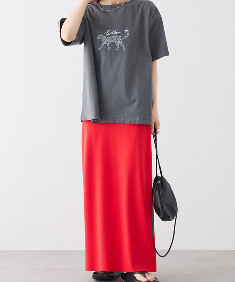  「アニマルプリントパンサーTシャツ」|プルオーバー|