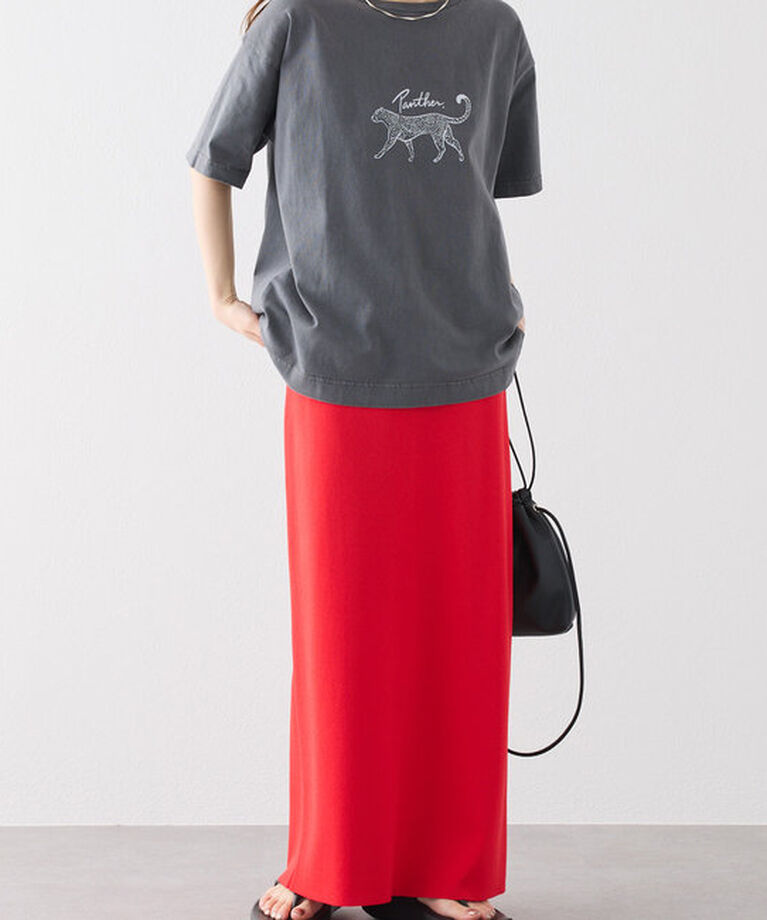  「アニマルプリントパンサーTシャツ」|プルオーバー|