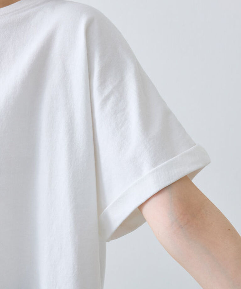  「カレッジロゴショートTシャツ」|プルオーバー|