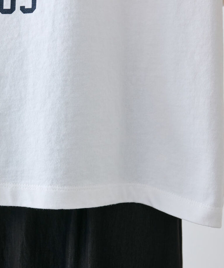  「カレッジロゴショートTシャツ」|プルオーバー|