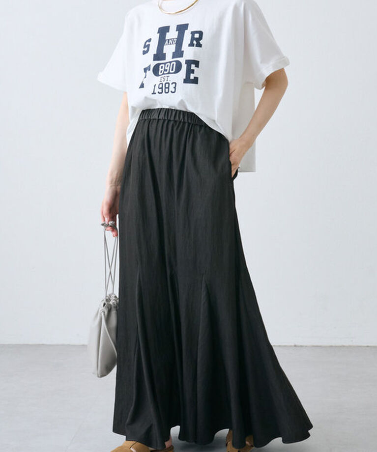  「カレッジロゴショートTシャツ」|プルオーバー|