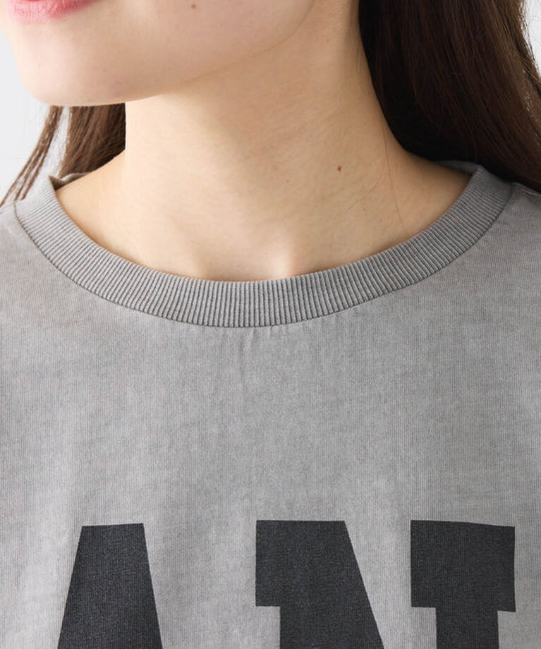  「スーピマコットンBIGロゴショートTシャツ」|プルオーバー|