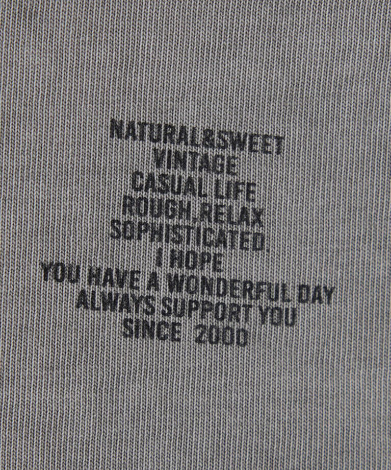  「スーピマコットンBIGロゴショートTシャツ」|プルオーバー|