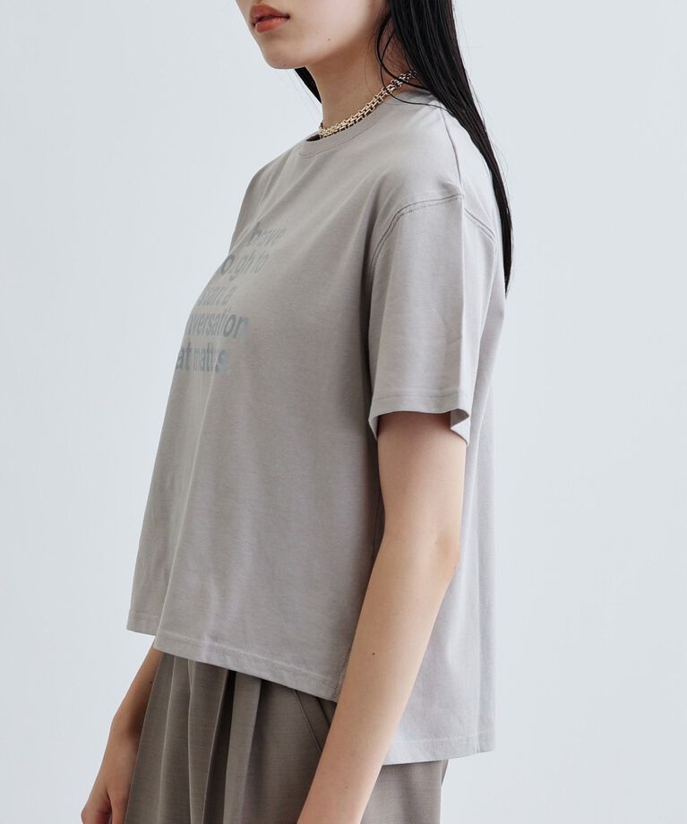 GALLEST「【再入荷】ボックスシルエットロゴTシャツ」|Tシャツ・カットソー|