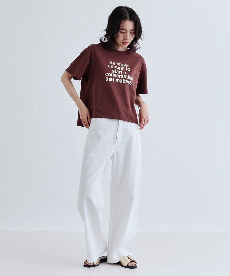 GALLEST「【再入荷】ボックスシルエットロゴTシャツ」|Tシャツ・カットソー|