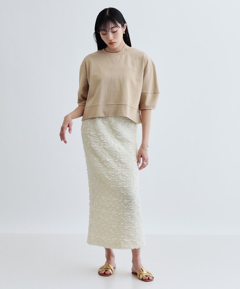 GALLEST「【再入荷】フォルムスリーブカットソー」|Tシャツ・カットソー|