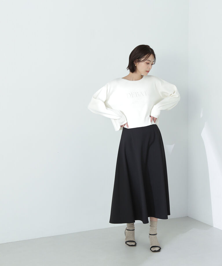  「カルゼストレッチシリーズ サーキュラースカート」|スカート|