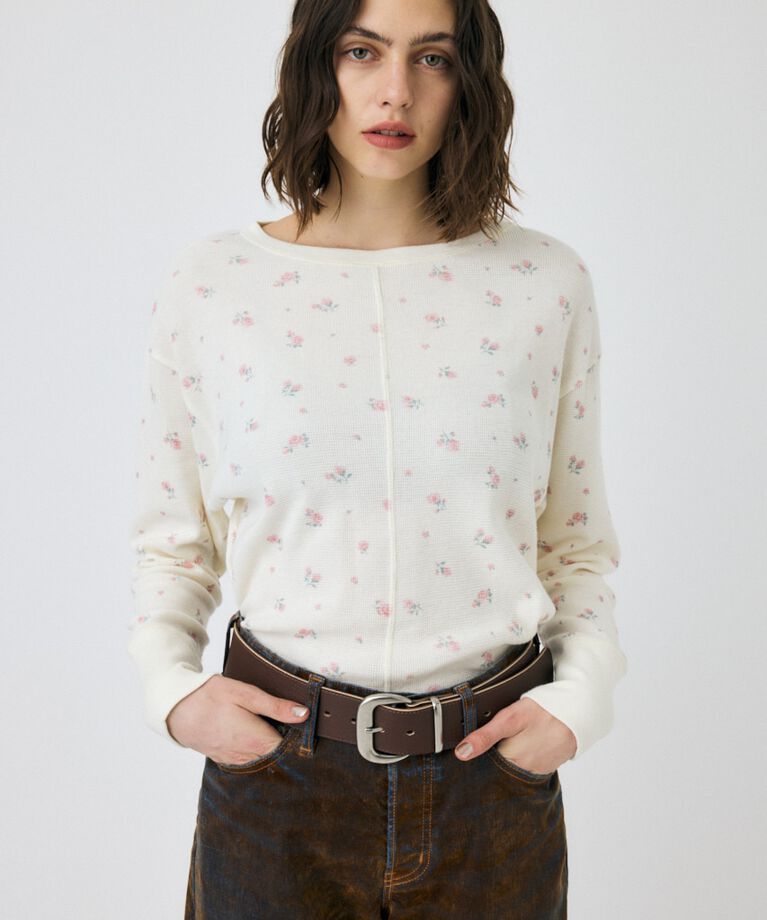 MOUSSY「THERMAL ロンT」|Tシャツ・カットソー|