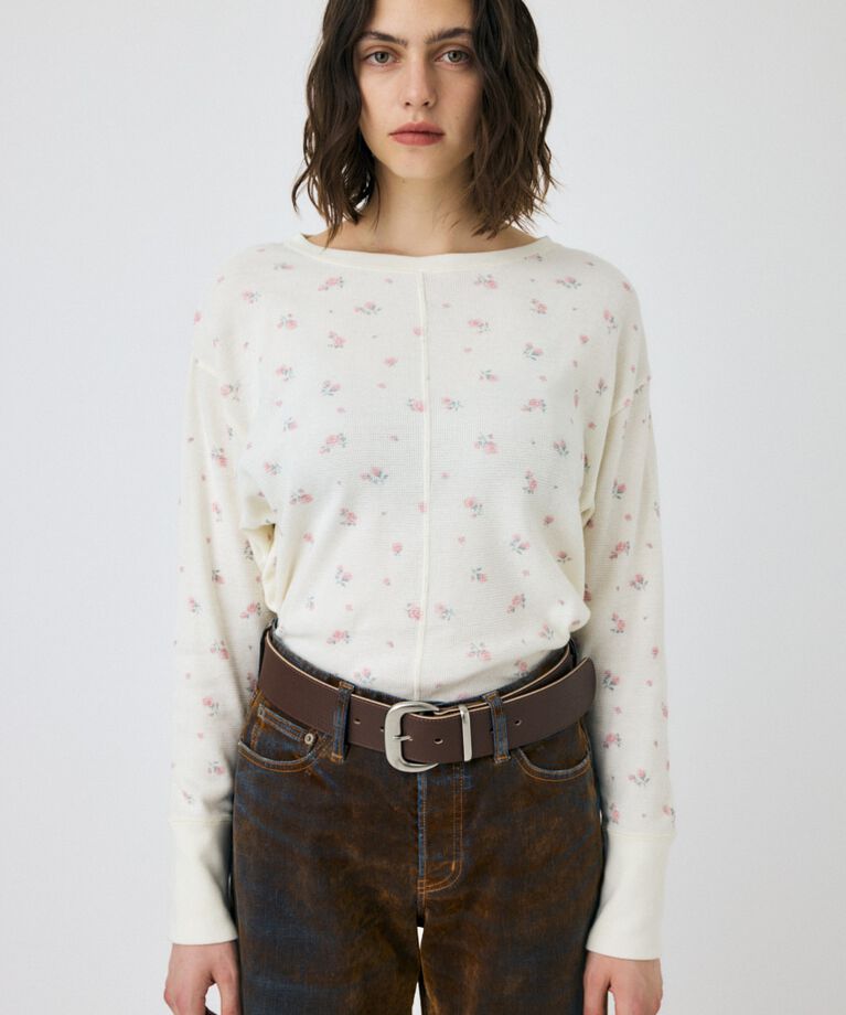 MOUSSY「THERMAL ロンT」|Tシャツ・カットソー|