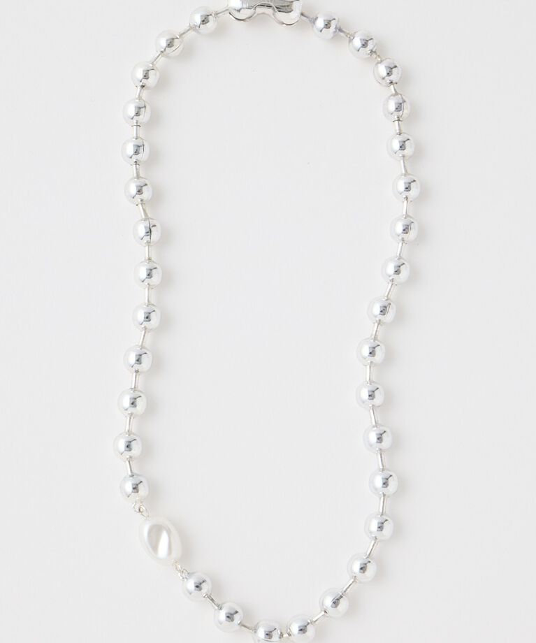 MOUSSY「SLV925 PLATING チェーンネックレス」|ネックレス|