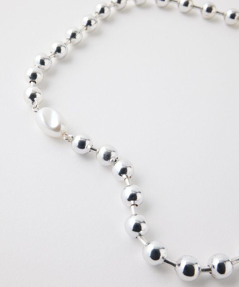 MOUSSY「SLV925 PLATING チェーンネックレス」|ネックレス|