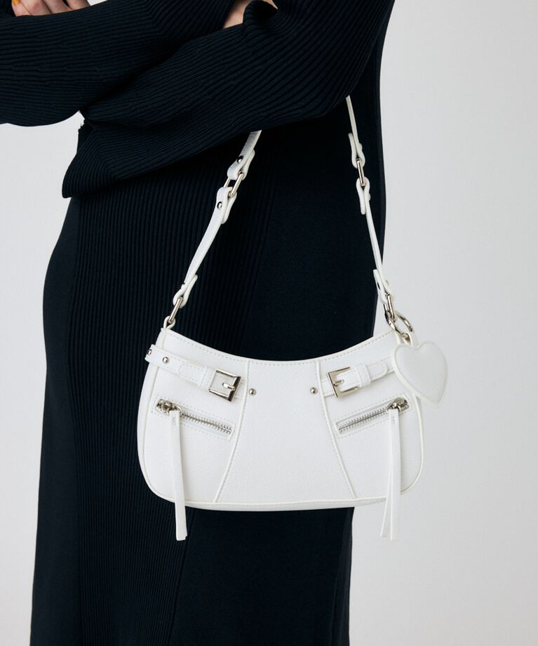 MOUSSY「KEY CHAIN COMBI バッグ」|その他|WHT