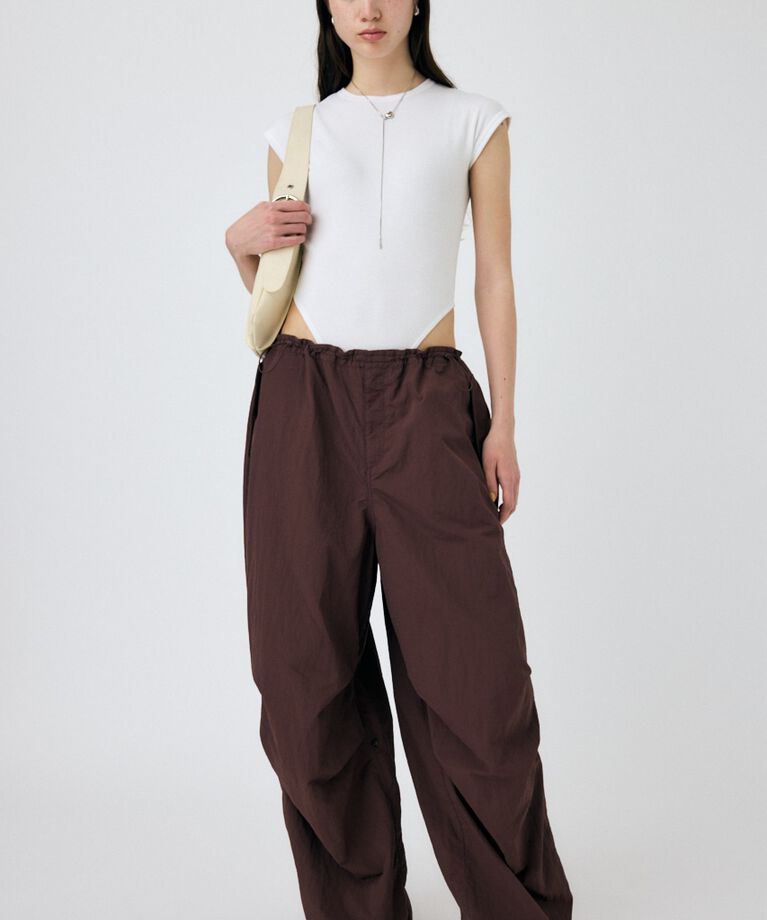 MOUSSY「BASIC RIB ボディスーツ」|Tシャツ・カットソー|