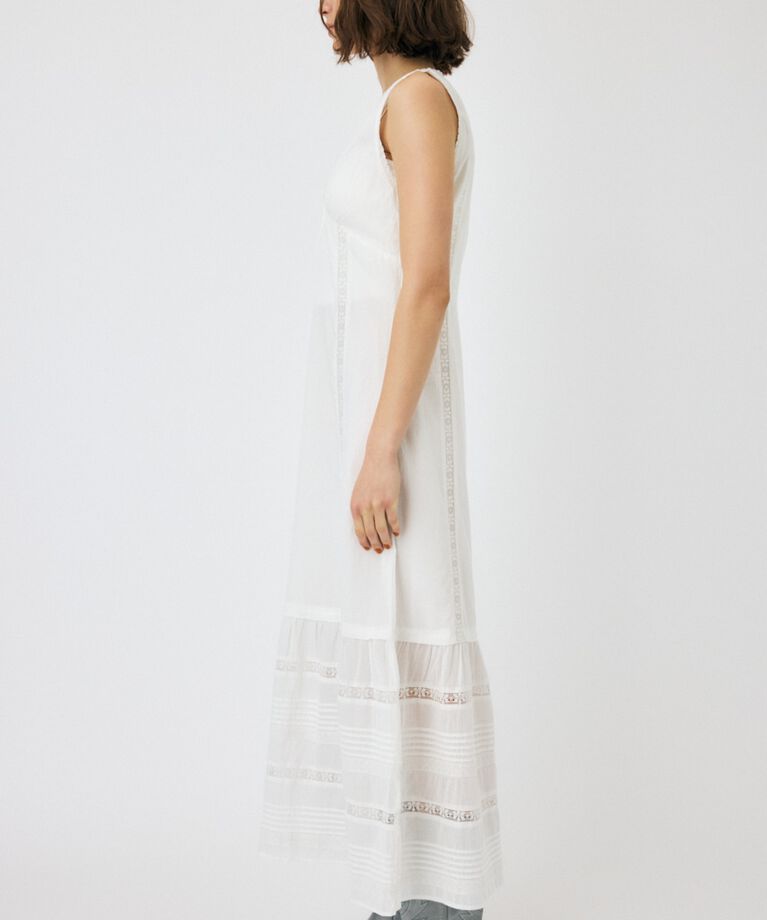 MOUSSY「LACE LONG ドレス」|ワンピース|