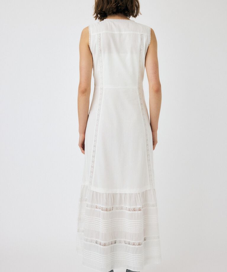 MOUSSY「LACE LONG ドレス」|ワンピース|