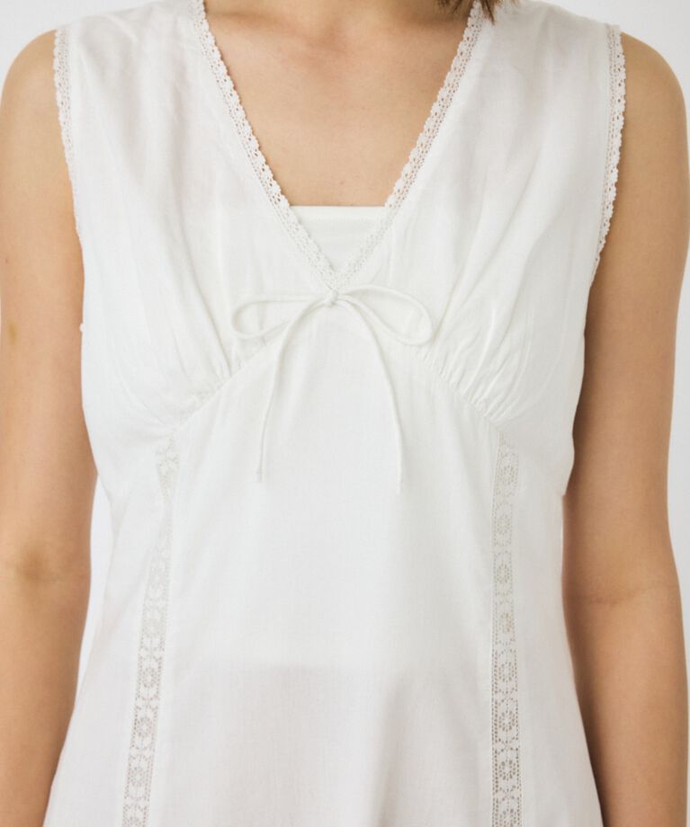 MOUSSY「LACE LONG ドレス」|ワンピース|