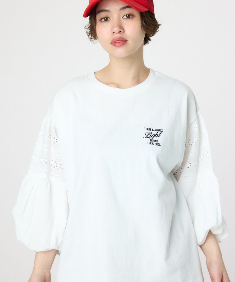 RODEO CROWNS「バルーンスリーブトップス」|Tシャツ・カットソー|O/WHT1