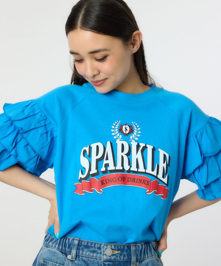 RODEO CROWNS「SPARKLE フリルトップス」|Tシャツ・カットソー|