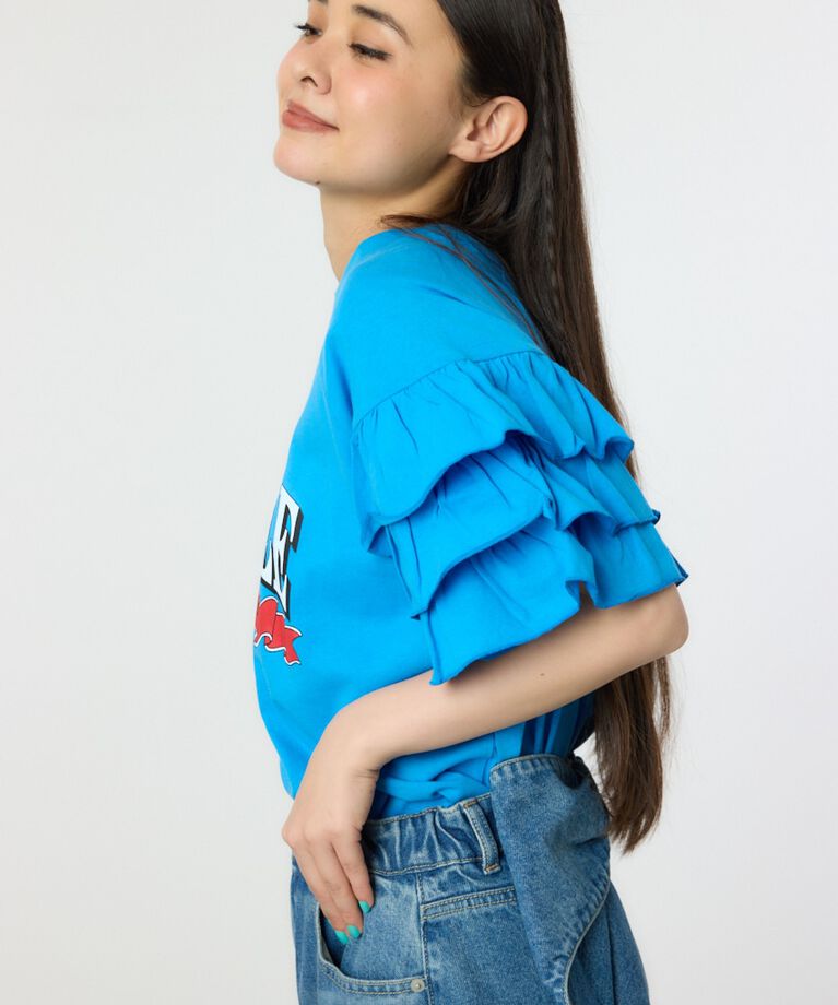 RODEO CROWNS「SPARKLE フリルトップス」|Tシャツ・カットソー|