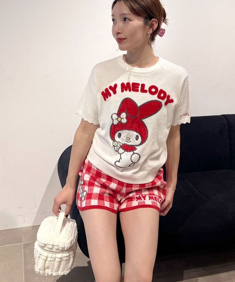 SNIDEL HOME「【MY MELODY】ニットプルオーバー」|ルームウェア|