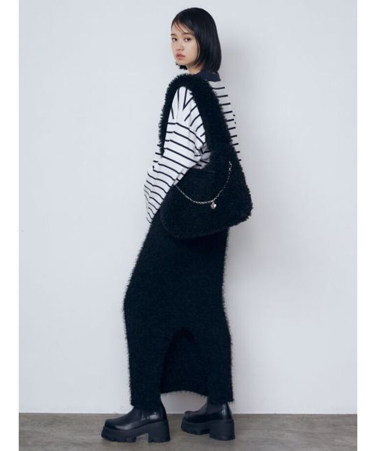 EMODA「【WEB限定】フェイクファーバルキーバッグ」|ハンドバッグ|