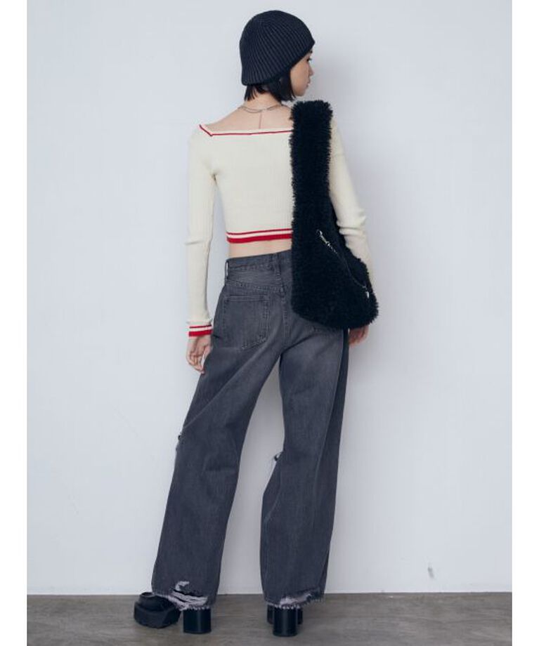EMODA「【WEB限定】フェイクファーバルキーバッグ」|ハンドバッグ|