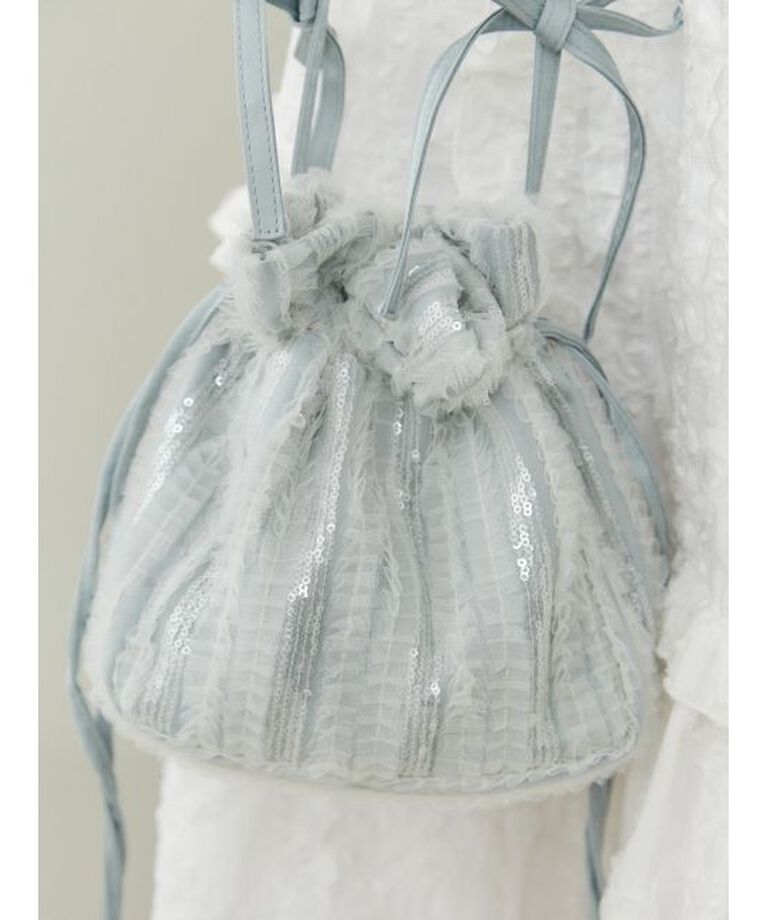 merry jenny「【再入荷】ribbonスパンコールポシェット」|ショルダー・メッセンジャー|