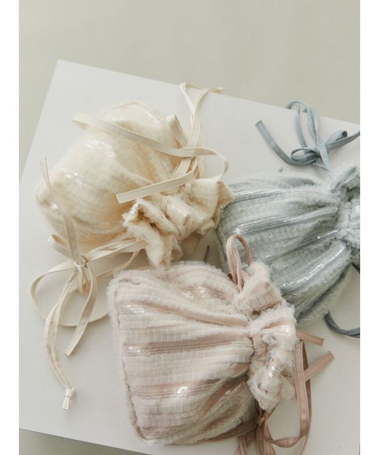 merry jenny「【再入荷】ribbonスパンコールポシェット」|ショルダー・メッセンジャー|
