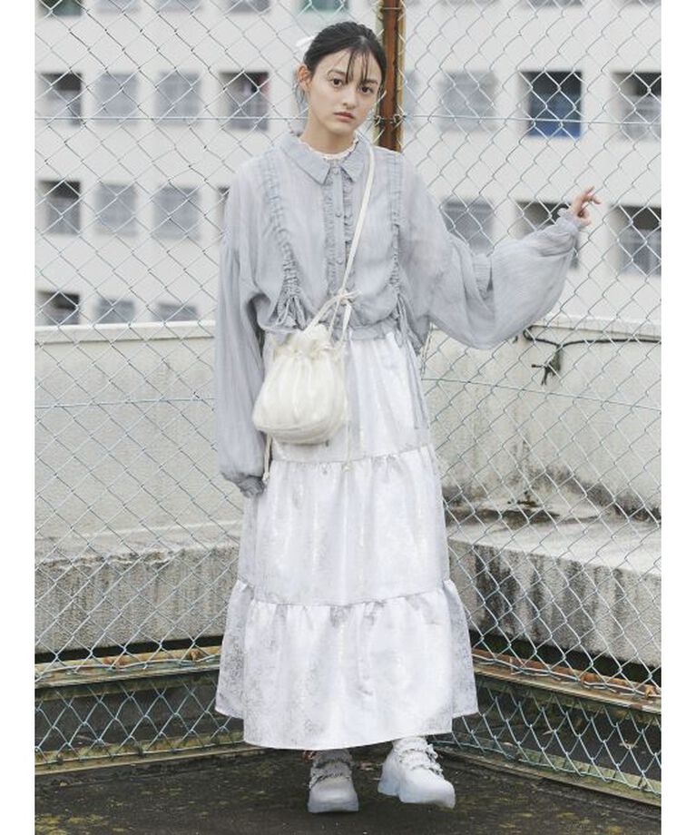merry jenny「【再入荷】ribbonスパンコールポシェット」|ショルダー・メッセンジャー|