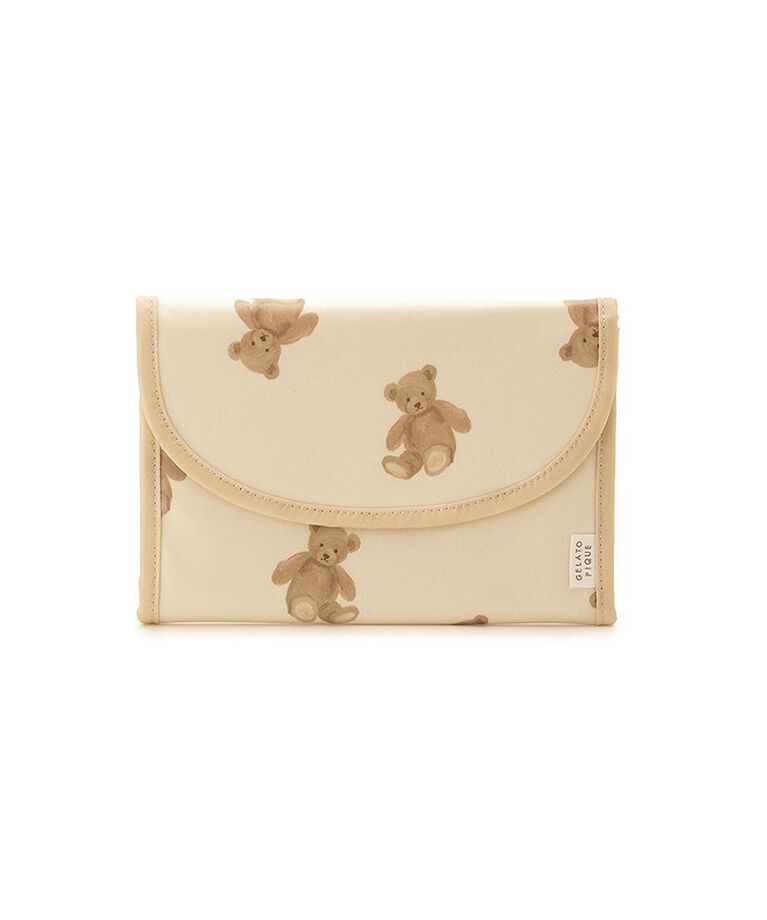gelato pique「【販路限定】総柄母子手帳ケースS」|マタニティ・ママグッズ|BEG