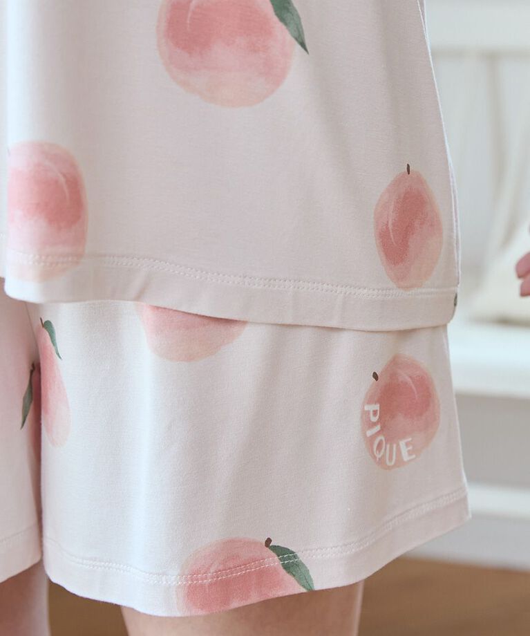 gelato pique「【接触冷感】フルーツ柄Tシャツ」|ルームウェア|