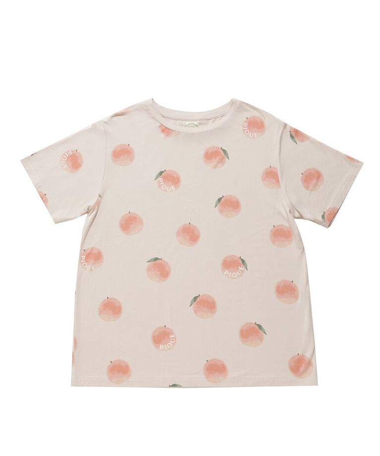 gelato pique「【接触冷感】フルーツ柄Tシャツ」|ルームウェア|