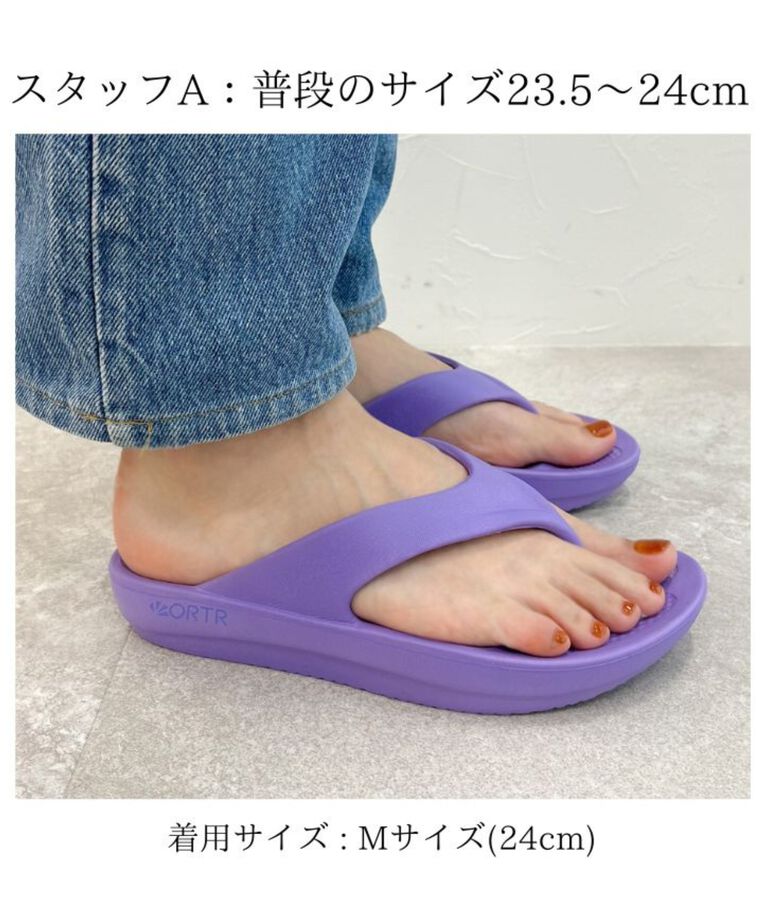 ORiental TRaffic「【リカバリーサンダル】EVAトングサンダル/OT3218 トング サンダル 人気 トレンド 売れてる」|サンダル|